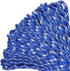 Paracord Planet Genuine Type III 550lb Paracord – Nylon Cord in Solid, Multi, and Reflective Colors – 25+ Colors and Length Options of 10', 25', 50', and 100'