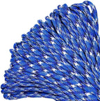 Paracord Planet Genuine Type III 550lb Paracord – Nylon Cord in Solid, Multi, and Reflective Colors – 25+ Colors and Length Options of 10', 25', 50', and 100'