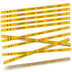 Hacksaw Replacement Blades (10 Pack) High Speed 18 TPI - 12" Length Hack Saw Blade - High Carbon Steel (HCS) Cutting Blades