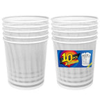Office Mesh Trash Cans (10-Pack 6 Gal),Open Metal Wire Wastebaskets, Mesh Office Garbage Can, Waste Basket Trash Can for Near Desk,Recycling Garbage Container Bin for Home,School
