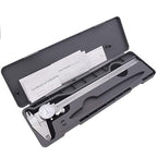 Clockwise Tools DDLR-1205 Pro Dial Caliper 0-12 Inch Double Shock Proof Stainless Steel Body SAE Measuring Tool