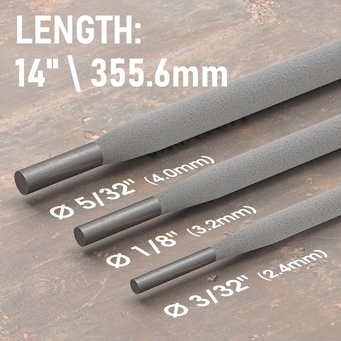 YESWELDER E6011 5/32'' 10LB Welding Rod Carbon Steel Stick Electrodes
