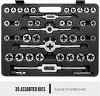 Segomo Tools Metric & SAE 261 Piece HSS Drill Thread Repair Kit & 110 Piece Tap & Die Tool Set Bundle - THREAD261-110SAE