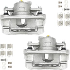 Torchbeam Front Brake Calipers Set for Toyota RAV4 2006-2018, Front Left and Front Right Calipers Replace # 19B3196+19B3197