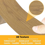 GSCIT Club Oak Wallpaper, 2.4 inch X 25ft Self Adhesive Wood Grain Repair Tape Oak Repair Patch for Tables, Chairs, Baseboards, Doors, Windows, Floors, Handicraft DIY.