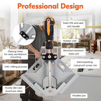 4 Pack Right Angle Clamp, Single Handle 90° Aluminum Alloy Corner Clamp, With Adjustable Swing Jaw 90° degree corner clamps for welding, woodworking