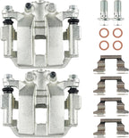 Torchbeam Rear Brake Calipers Set for INFINITI 2005 2007 G35 3.5L, INFINITI 2006 2008 G35, INFINITI 2009-2010 G37 3.7L, Rear Left and Rear Right Calipers Replace # 19B2793A+19B2792A