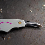 FLEXCUT Detail Jack | Ergonomic Wood Carving Knife with Aluminum Pistol Grip Style Handle Minimizes Hand Fatigue | Made in the USA | JKN90