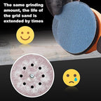 5 inch Sanding Discs 100 grit Mesh Disc Ceramic Abrasive Sandpaper Hook and Loop Orbital Sander Pads for Coating Removal,Body Repair, Auto Sanding 30 PCS