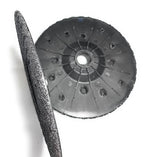 SIGNI 5 Pack SiC Plastic Back Grinding Wheel for Granite/Marble/Concrete and Glasses (7 INCH, 36 GRIT)