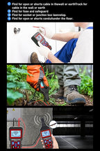 NF-826 Underground Wire Locator Circuit Tracker 12-400V AC/DC, locates Circuit Breakers, fuses, Wires, Short Circuits, Open Circuits, Ceiling/Wall/Dog Fence Cables, Irrigation Control Lines