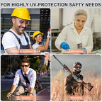 ANSI Z87.1 Safety Glasses Men Women 80 pack: 40pack clear safety glasses+40pack safety sunglasses Scratch & Impact Resistant eye protection glasses for Construction, Outdoor Sports & Work