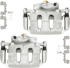 Torchbeam Front Brake Calipers Set for Nissan Frontier 1999-2002, Front Left and Front Right Calipers Replace # 19B1672A+19B1673A