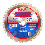 Circular Saw Blade Woodworking TA Series 8-1/4" 24-Tooth Arbor: 5/8",Finishing/General Purpose Wood Cutting,Special Anti-Thermal Adhesion Coating on Cutting Head -TA, 8-1/4" 24T TA
