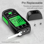 Wood Moisture Meter for Wood, Like Hardwood and Softwood Pin Moisture Tester