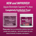 Jigsaw Health Electrolyte Supreme | Broad Spectrum of Electrolytes + Trace Minerals | Berry-Licious Flavor | 60 Servings (Jar)