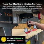 SST – Mill & Lathe Tramming System Bundle – Regular + Mini - Tram, Align & Square for Machine Calibration - Precise & Powerful - Designed in the USA
