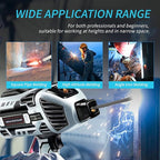 Portable Welding Machine Handheld Welder: IGBT Inverter Hand Held ARC Welder Gun with 6 Variable Current Adjustment - Welder Machine 110v Electric Welding Equipment for 3/32"-1/8" Wire Rods (Grey)
