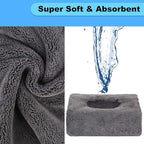 AUTODECO 2 Pack Collapsible Bucket 5 Gallon Container Folding Water Bucket Portable Wash Basin for Outdoor Travelling Camping Fishing Gardening Car Washing 20L