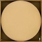 Dura-Gold Premium 150 Grit 6" Gold Sandpaper Discs, No Hole Pattern Dustless, Box of 50, Hook & Loop Backing for DA Sander, Finishing Coarse Sanding Abrasive Automotive Paint, Woodworking Wood, Metal