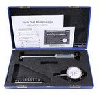 Accusize Industrial Tools 0.7-1.5'' by 0.0001'' Dial Bore Gage, Stem Length 6'', Ee20-1015