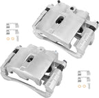 cciyu 18-B4729 18-B4728 Front Left & Right Brake Calipers w/Bracket For Cadillac 2002-2006,For Chevy 1999-2008,For GMC 1999-2008