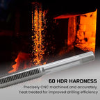 60pcs SAE & Metric Tap and Die Set, Metric Standard Rethreading Tool Kit, Coarse and Fine Threads for Cutting External and Internal Threads, Essential Repair Tool Kit with Storage Case