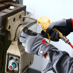 HANDLANDY Work Gloves for Men & Women, Utility Mechanic Working Gloves Touch Screen, Flexible Yard Work Gloves