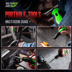 SUNHZMCKP 8 in 1 Screwdriver, Portable multi-purpose screwdriver set，High-Strength Bits, Phillips, Slotted, Torx，Suitable for outdoor and daily repair tools,Practical hand tools