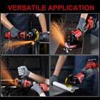 AOBEN Cordless Angle Grinder 4-1/2 inch, 21V Battery Grinder Tool, Power Electric Grinders, Brushless Motor, 2x4.0Ah Battery & Fast Charger, for Cutting, Griding, Polishing