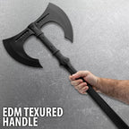 Honshu Training Axe | Lightweight Polypropylene Construction | Realistic Size and Balance | Textured Handle | Safe for Skill Development | Ideal for Practice Drills | Overall 27 1/5"