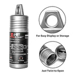 S&F STEAD & FAST Annular Cutter, 7/8" Cutting Diameter x 1" Depth of Cut for Magnetic Drill Press, Mag Drill Bit with Pilot Pin