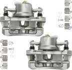 Torchbeam Front Brake Calipers Set for Toyota 2009-2018 Corolla, Toyota 2019 Corolla 1.8L, Scion 2008-2014 xD, Front Left and Front Right Calipers Replace # 19P3434+19P3435