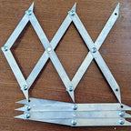 Picket Master Pro 3 Point Center Finder for Precise Measurements,Center Point Finder, Center Finding Tool,Equidistant Measuring Tool,Wood Working Welding Precise Center Finding