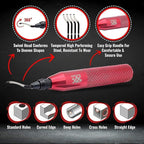 AFA Tooling - Deburring Tool & 2 Countersink Hand Reamers with 10 Blades - Works on Metal, Resin, PVC Pipes, Copper, Plastic and 3D Printed Edges - Plumbing & 3D Printing Burr Removal Reamer Tool