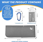 4 Pack Cooling Hoodie Towels for Neck and Face, UPF 50 Sun Protection & Instant Cooling, Ice Towels for Hot Weather, Soft Breathable Towel for Sport, Work Out, Gym, Camping & More Activities