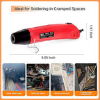 Kuject 820PCS Solder Seal Wire Connectors & Heat Shrink Tubing Kit with Heat Gun and Organizers, Waterproof Solder Stick Butt Connectors for Marine, Automotive and Truck Wiring, AWG 26-10