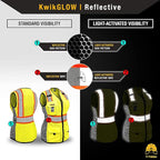 KwikSafety - Charlotte, NC - FIRST LADY Safety Vest for Women, High Visibility Reflective Strips, Meets ANSI & OSHA