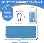 3 Pack Cooling Hoodie Towels for Neck and Face, UPF 50 Sun Protection & Instant Cooling, Ice Towels for Hot Weather, Soft Breathable Towel for Sport, Work Out, Gym, Camping & More Activities