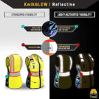 KwikSafety - Charlotte, NC - FIRST LADY Safety Vest for Women, High Visibility Reflective Strips, Meets ANSI & OSHA