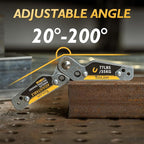TOOLIOM Adjustable Angle 20°-200° Welding Magnets,Magnetic Pull Force 77 LBs Welding Holder Welding Accessories