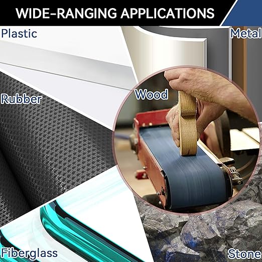 3x21 Inch Sanding Belts 20 Pcs 120 Grits Heavy Duty Belt Sander Zirconia Belt Sander Paper for Wood, Metal, Stainless Steel, Automotive, and Furniture