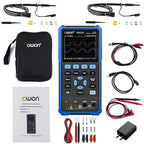 HDS242 Oscilloscope, 40MHz Bandwidth 2CH Handheld Oscilloscope Multiumeter 2 in 1 Digital Oscillograph for Electronic Measurement, Circuit Design or Test