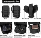 Mardingtop Molle Tactical Utility Pouch, EDC Admin Pouch Bag, Molle Attachment Military Modular Attachment