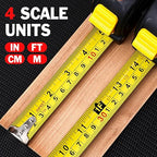Tape Measure 25 ft, 20 Pack Bulk Easy Read Measuring Tape Retractable, Measurement Tape 25 FT by 1 in