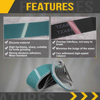 6 x 89 Inch Sanding Belt, 2 Pcs 36 Grit Zirconia Knife Sharpener Belts Work Sharpening for Belt Sander Knife Carving Tool Metal Working