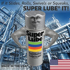 Super Lube 51030 Synthetic Oil with PTFE, High Viscosity, 1 quart Bottle, Translucent White
