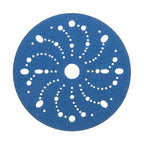 3M Hookit Blue Abrasive Discs 36172, Multi-Hole, 6 in, 80+ Grade, Pack of 50, Virtually Dust-Free, for Auto Sanding, Body Repair, Featheredging, Primer Sanding, Paint Preparation, E-Coat Sanding