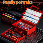 PEBA Ferrule Crimping Tool Kit, 33 Sizes Ferrules Terminal, Self-Adjusting Crimp Pliers for AWG 28-7 Wire Ferrules, Wire Strippers | Wire Crimper - Electrical Connector Pliers - Ratchet Crimp Tool Set
