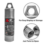 S&F STEAD & FAST HSS Annular Cutter 5/8" Cutting Diameter 2" Depth of Cut, 3/4" Weldon Shank, Mag Drill Bit with Pilot Pin for Magnetic Drill Press